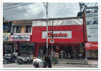 Disewakani Ruko Jl. Minangkabau 39-40, Bukittinggi